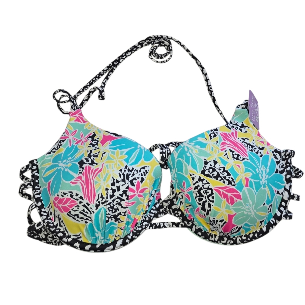 Coco Rave NWT! Swim Bikini Top 36B/C